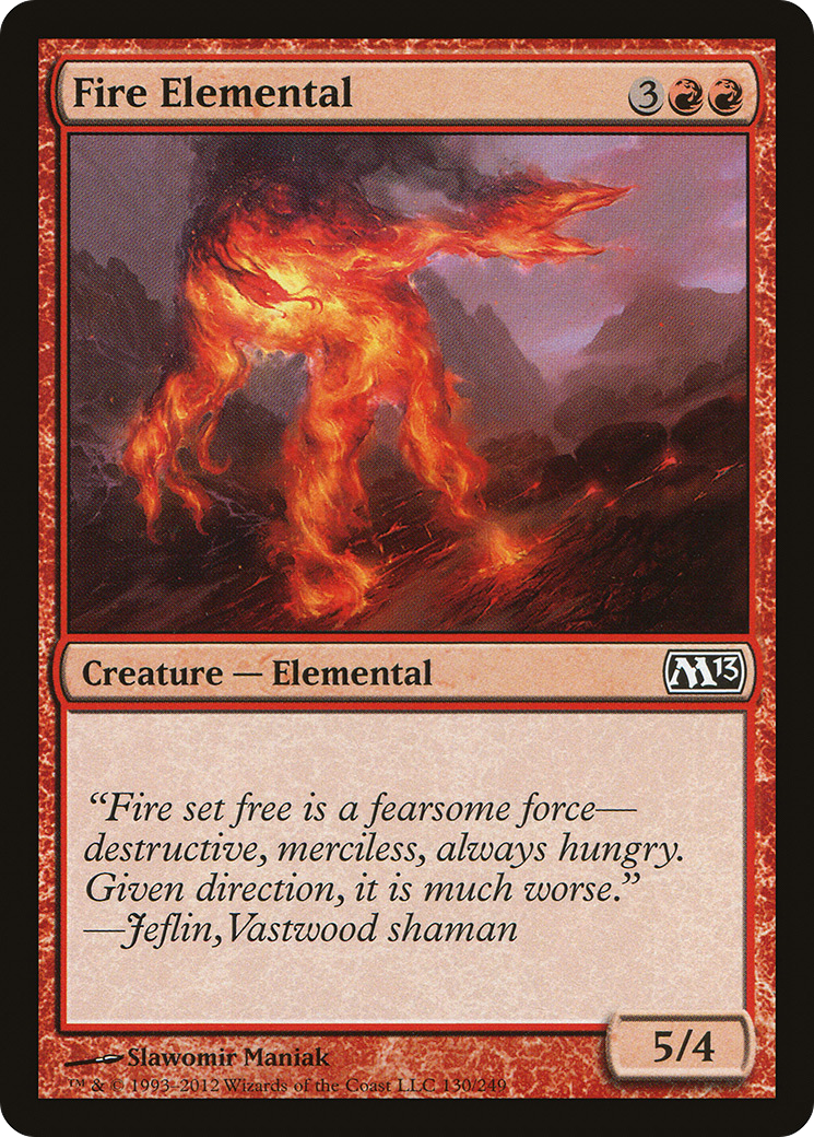 Fire Elemental (M13-130)