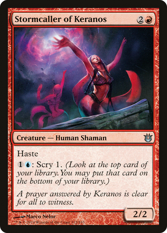 Stormcaller of Keranos (BNG-112) (Foil)