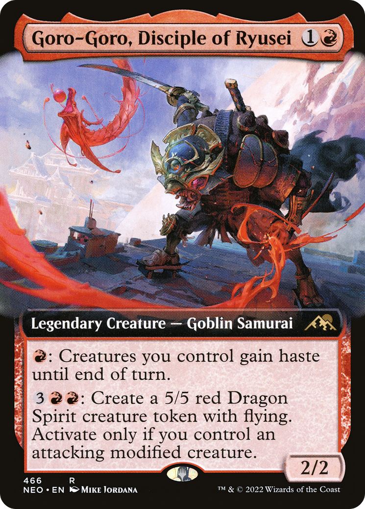 Goro-Goro, Disciple of Ryusei (NEO-466) (Extended Art) (Foil)