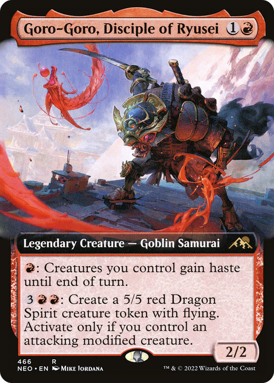 Goro-Goro, Disciple of Ryusei (NEO-466) (Extended Art) (Foil)