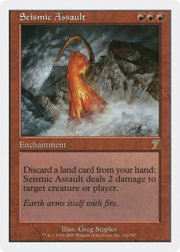 Seismic Assault (7ED-216)
