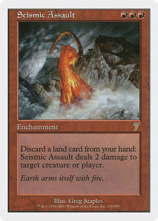 Seismic Assault (7ED-216)