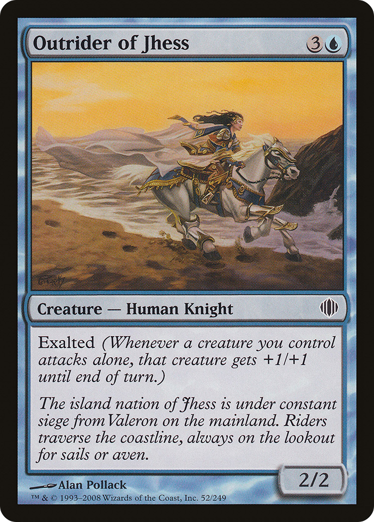 Outrider of Jhess (ALA-052) (Foil)