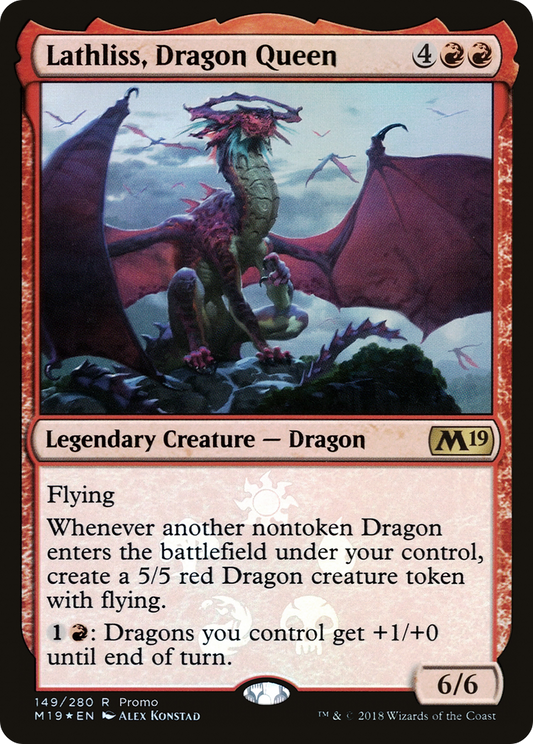 Lathliss, Dragon Queen (MEDIA-149★) (Foil)