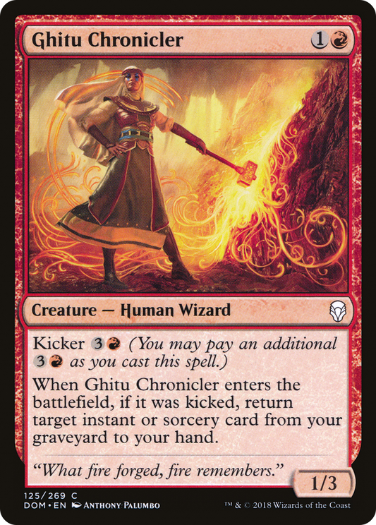Ghitu Chronicler (DOM-125)