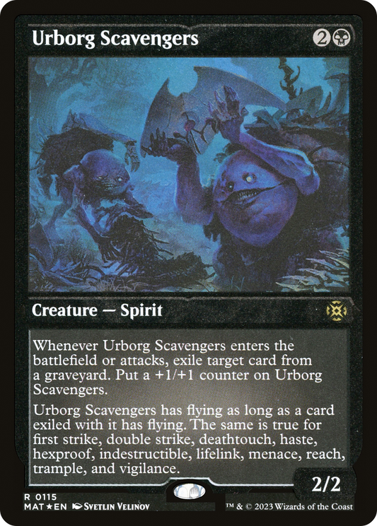 Urborg Scavengers (MAT-115) (Etched Foil)
