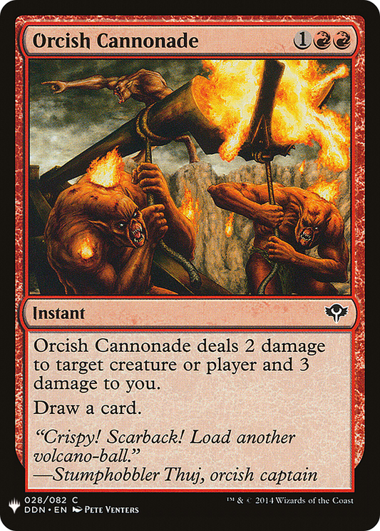 Orcish Cannonade (LIST-DDN-28)