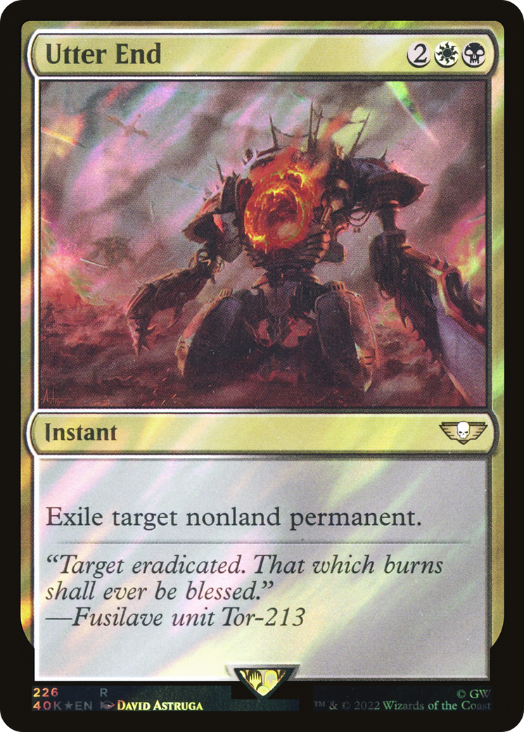 Utter End (40K-226★) (Surge Foil)