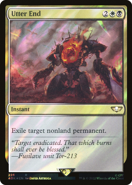 Utter End (40K-226★) (Surge Foil)