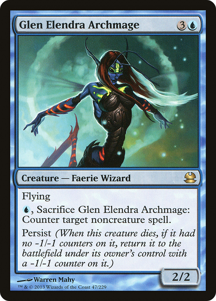 Glen Elendra Archmage (MMA-047) (Foil)