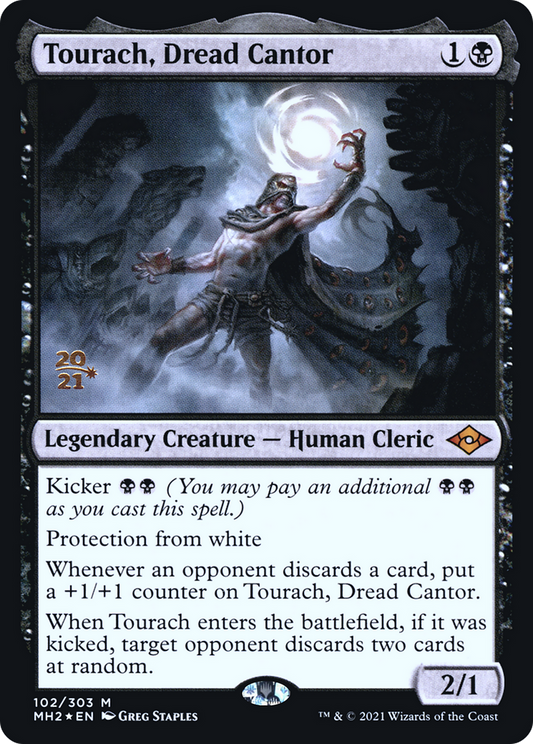Tourach, Dread Cantor (PRE-102S) (Foil)