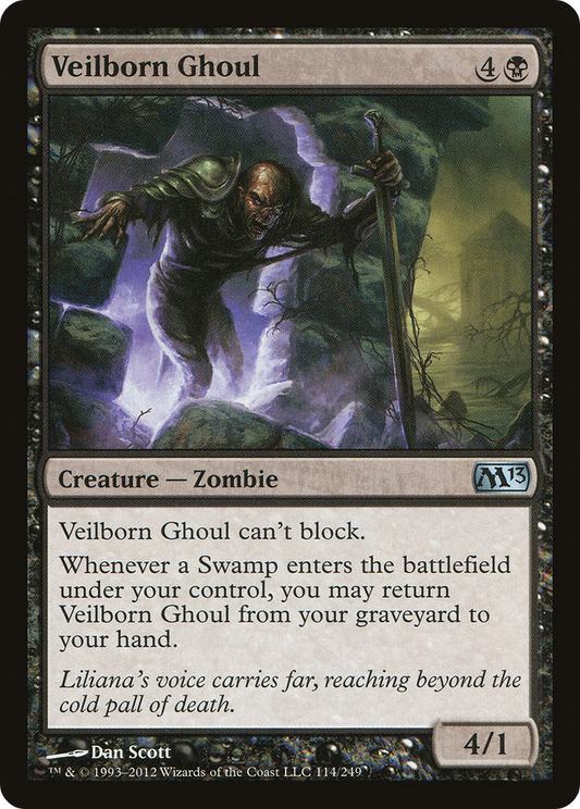 Veilborn Ghoul (M13-114) (Foil)