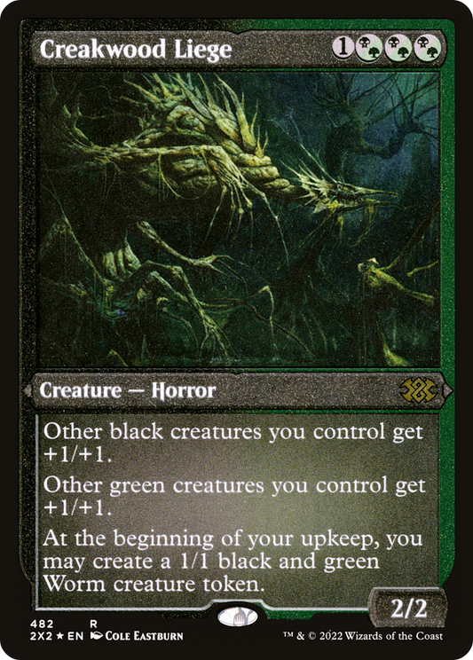Creakwood Liege (2X2-482) (Etched Foil)