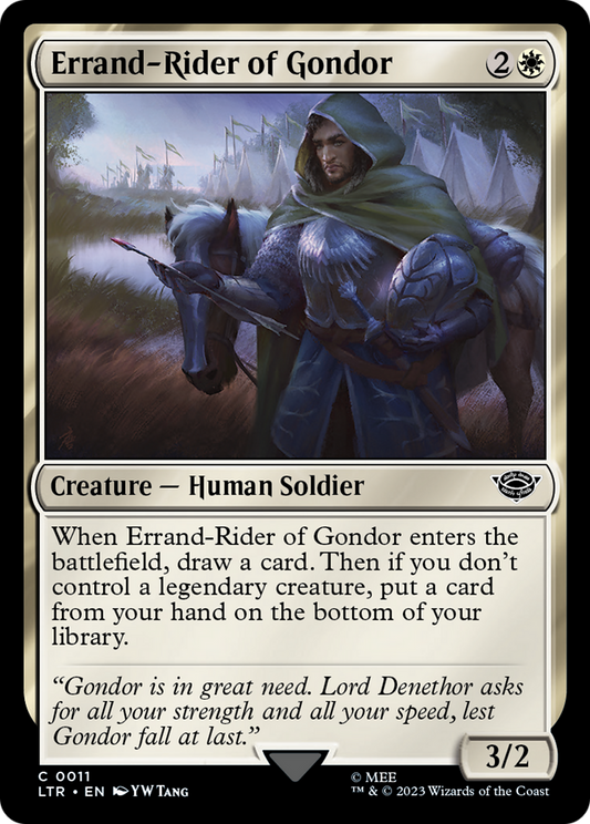 Errand-Rider of Gondor (LTR-011) (Foil)