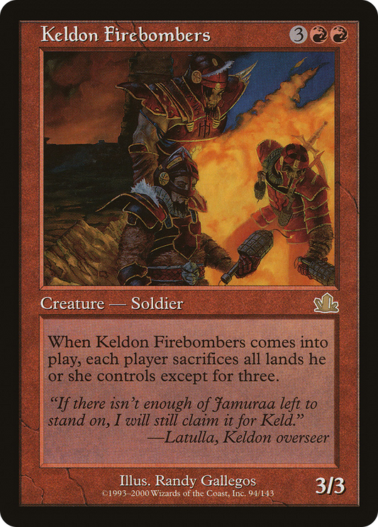 Keldon Firebombers (PCY-094) (Foil)