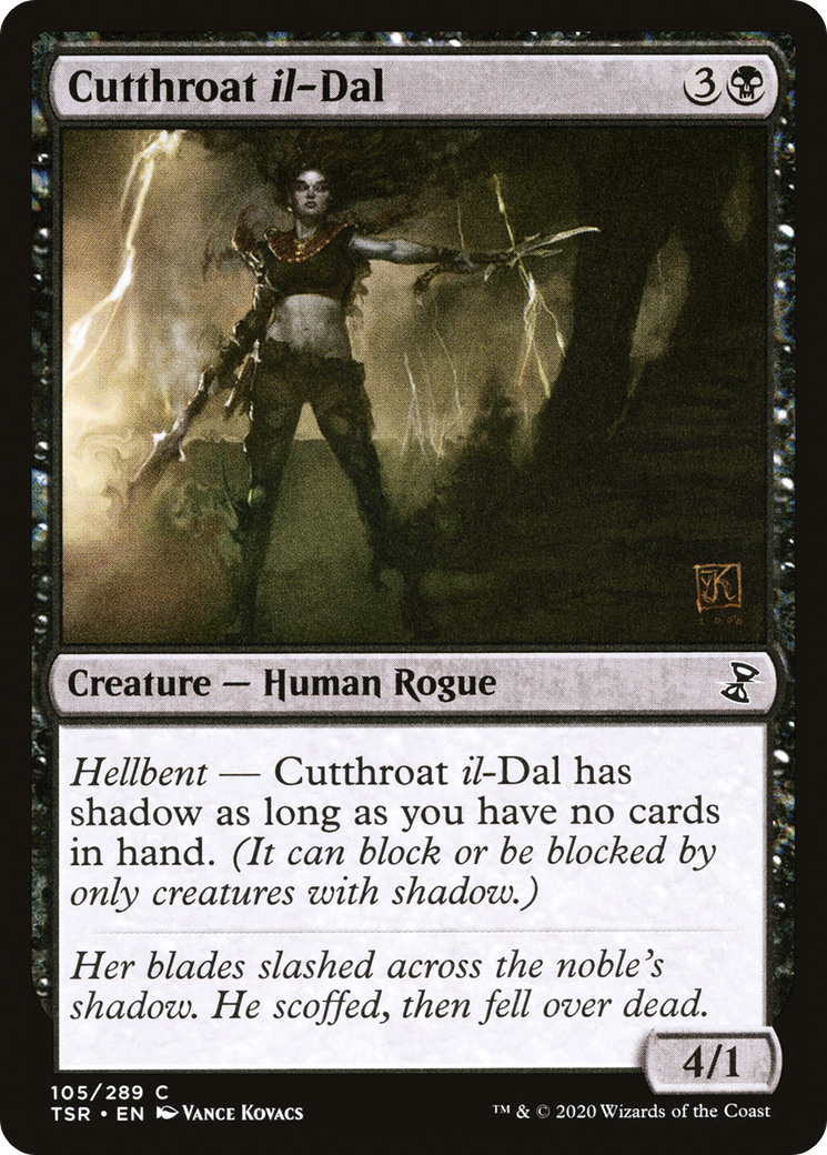Cutthroat il-Dal (TSR-105) (Foil)