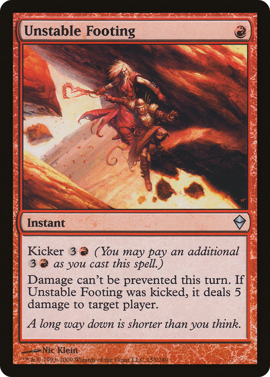 Unstable Footing (ZEN-153) (Foil)