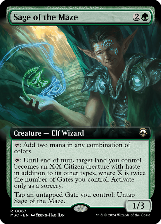 Sage of the Maze (M3C-067) (Extended Art)