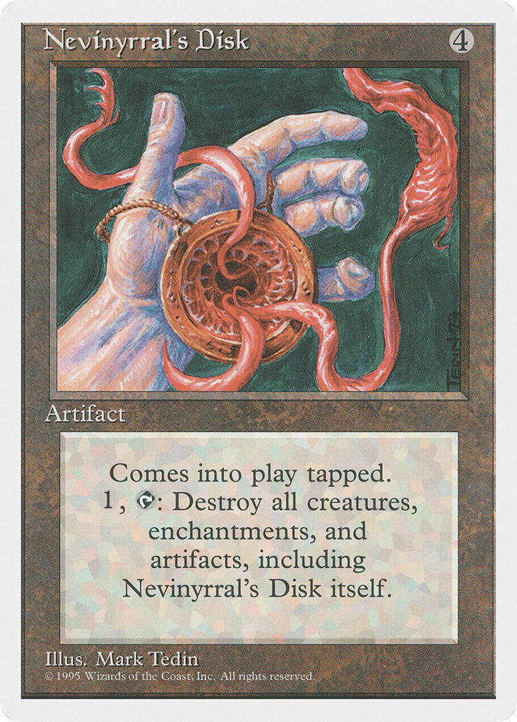 Nevinyrral's Disk (4ED-338)