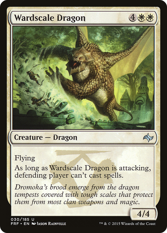Wardscale Dragon (FRF-030) (Foil)