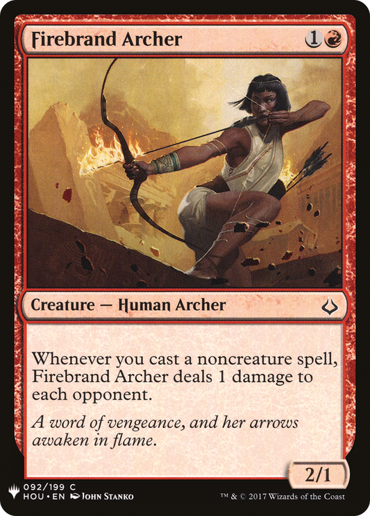 Firebrand Archer (LIST-HOU-92)