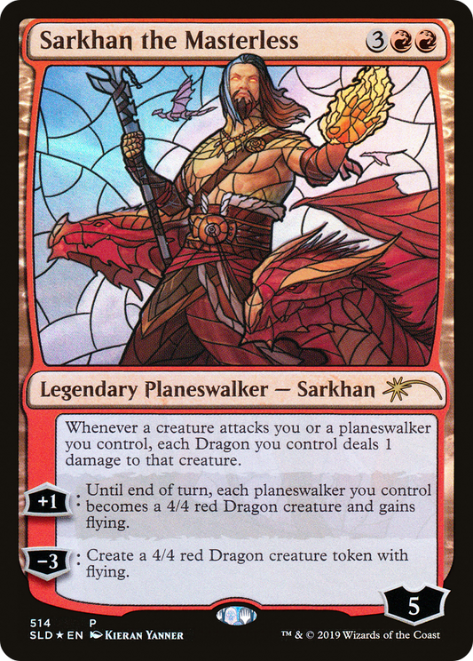 Sarkhan the Masterless (SLD-514) (Foil)