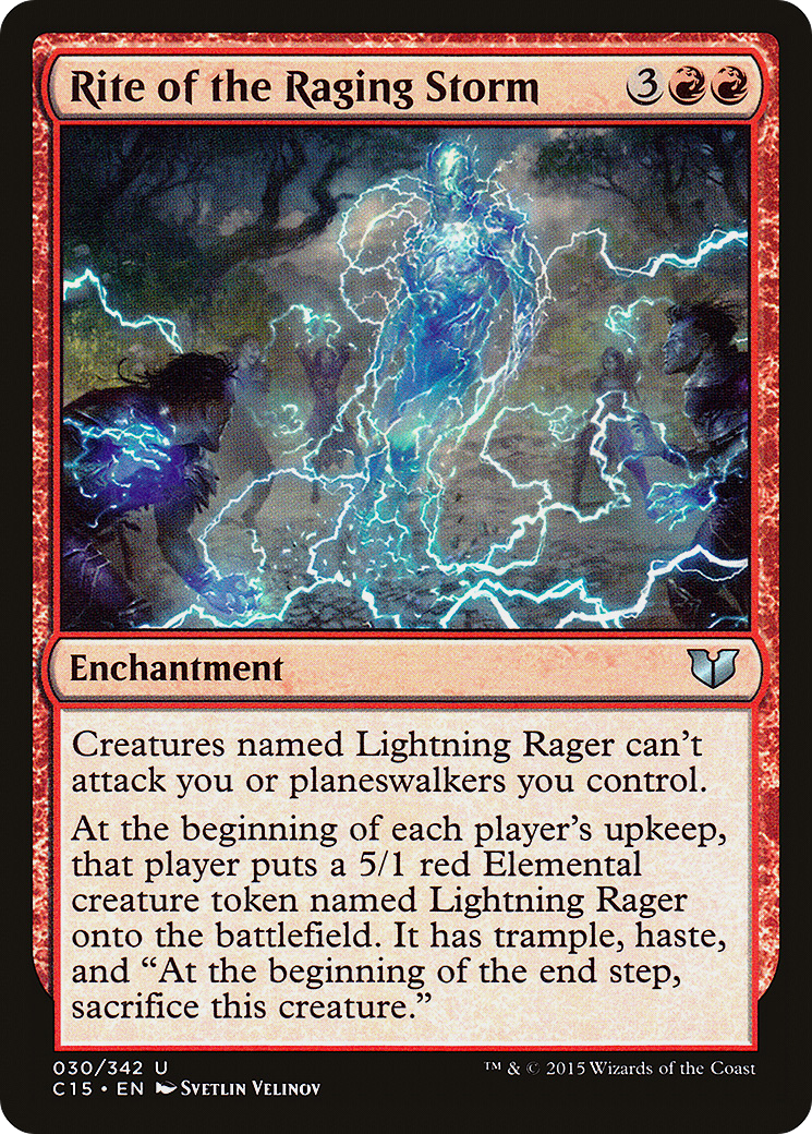 Rite of the Raging Storm (C15-030)