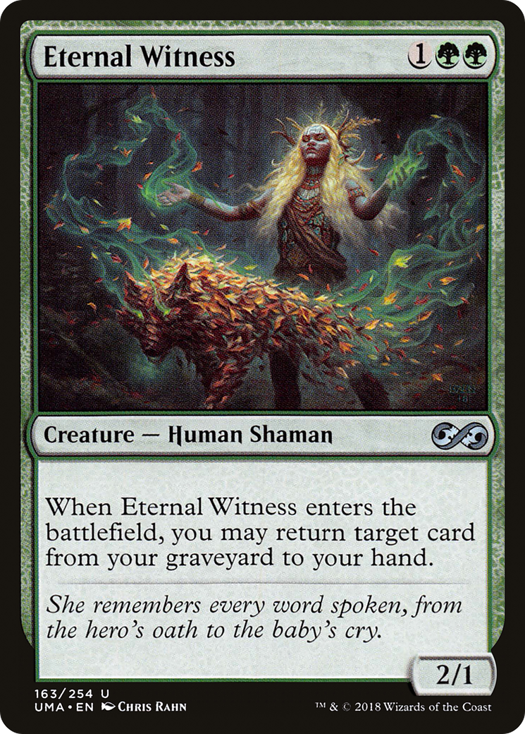 Eternal Witness (UMA-163) (Foil)