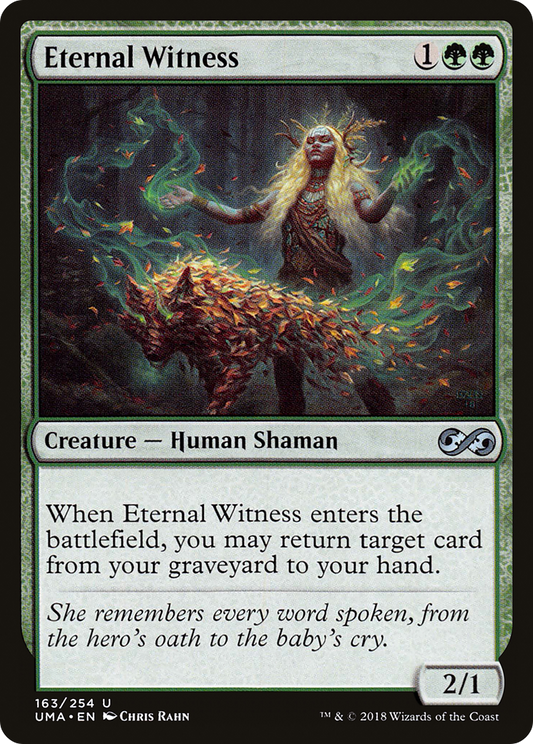 Eternal Witness (UMA-163) (Foil)