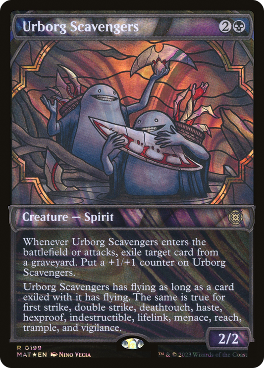 Urborg Scavengers (MAT-199) (Showcase) (Halo) (Foil)