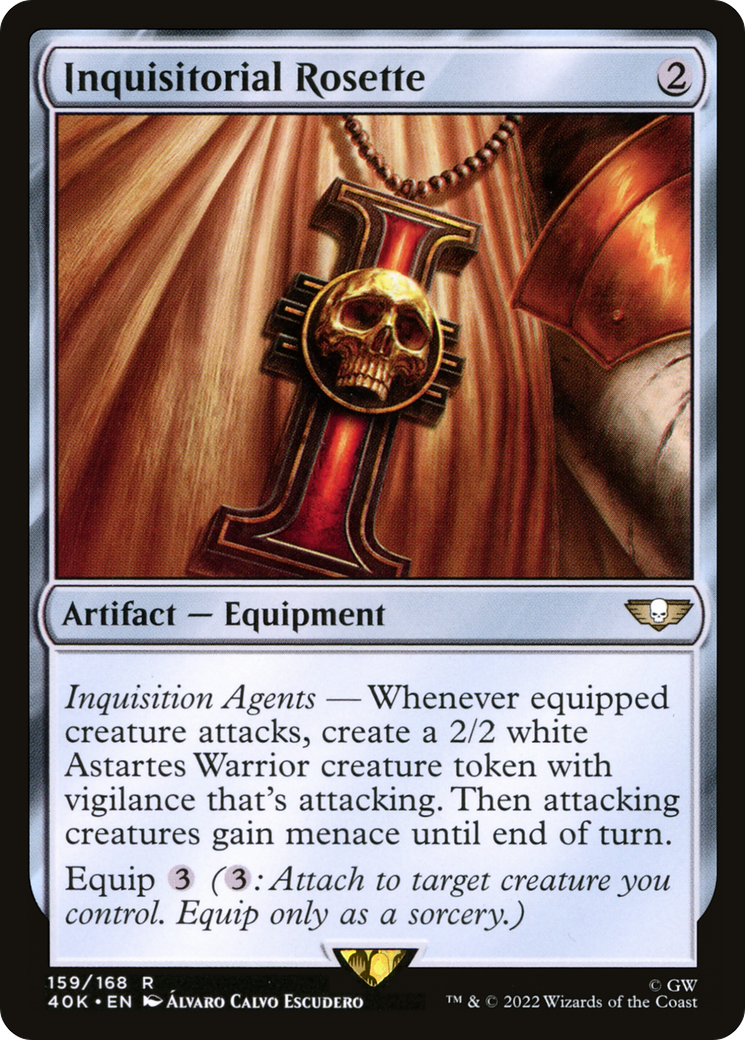 Inquisitorial Rosette (40K-159)
