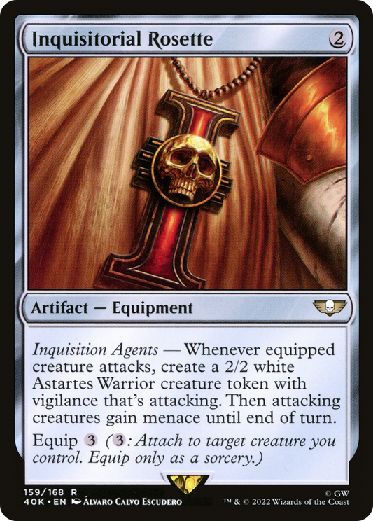 Inquisitorial Rosette (40K-159)
