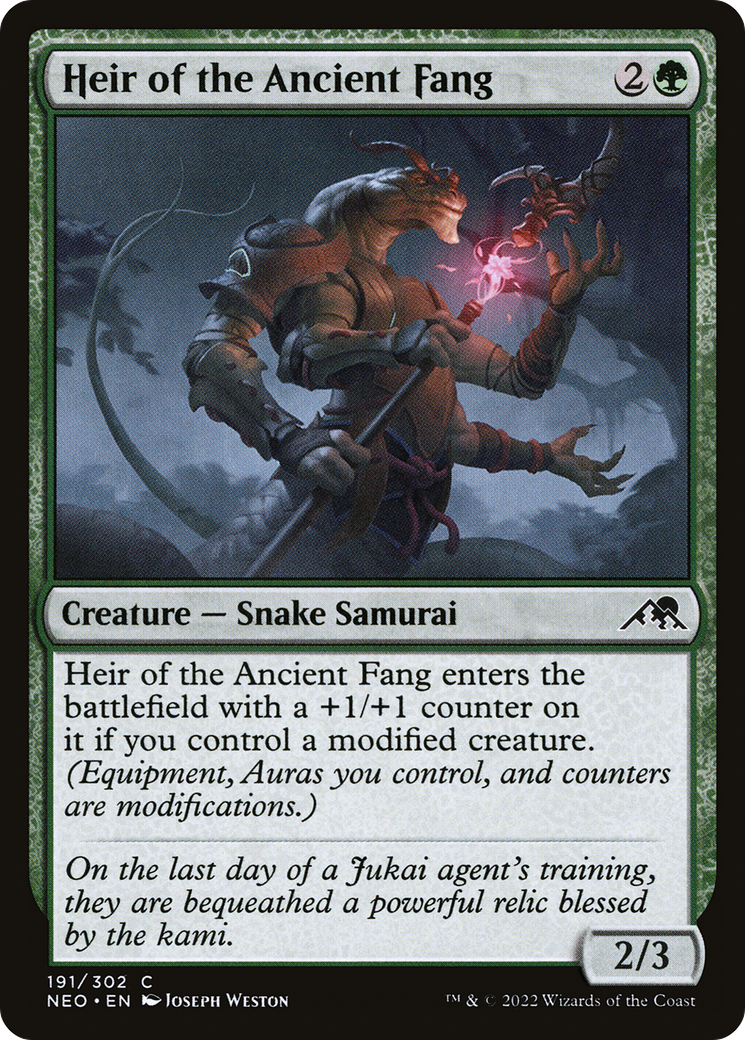 Heir of the Ancient Fang (NEO-191)