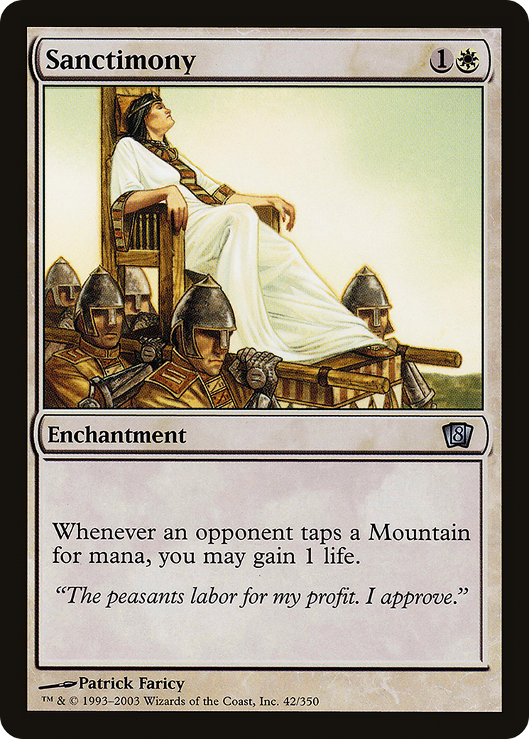 Sanctimony (8ED-042)