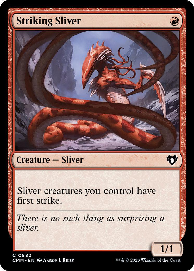 Striking Sliver (CMM-882)