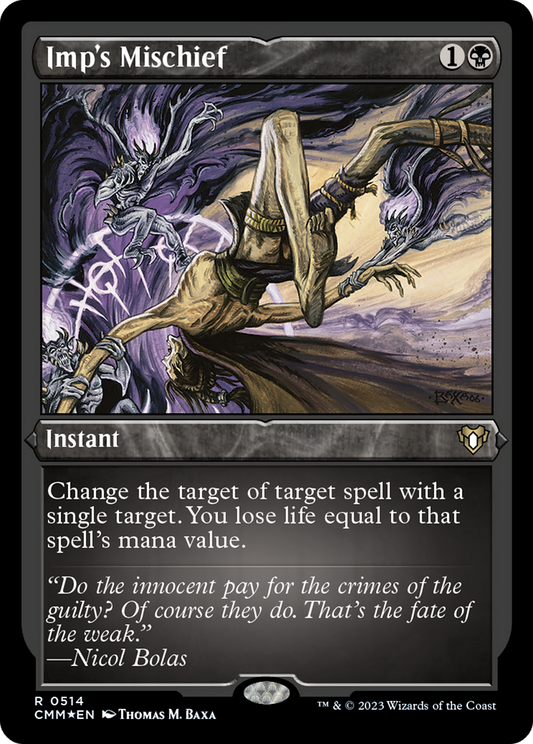 Imp's Mischief (CMM-514) (Etched Foil)
