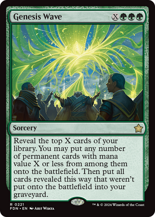 Genesis Wave (FDN-221) (Foil)