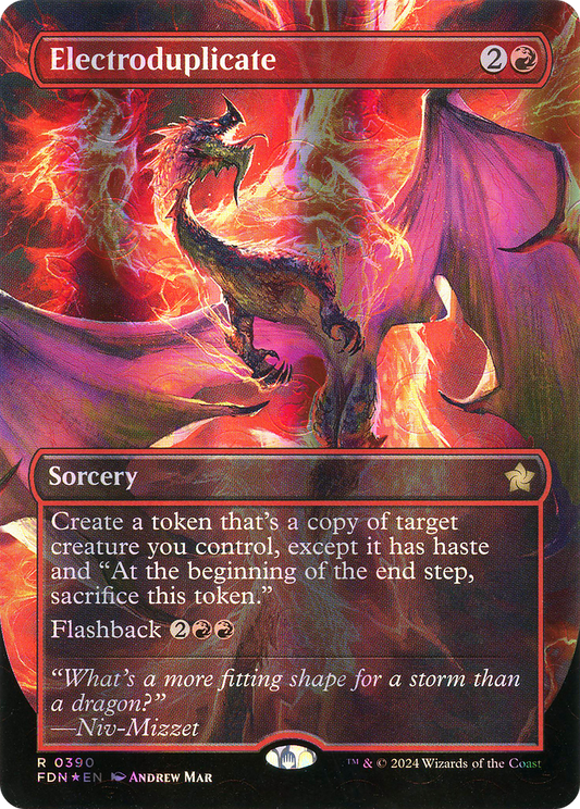Electroduplicate (FDN-390) (Borderless) (Mana Foil)