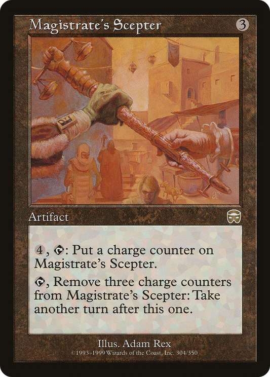 Magistrate's Scepter (MMQ-304) (Foil)