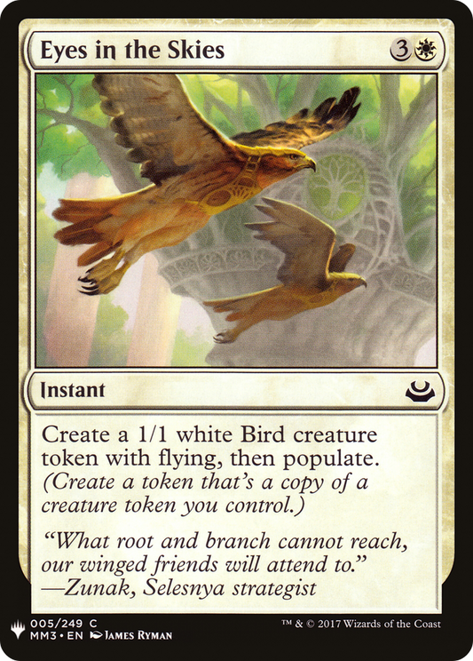 Eyes in the Skies (LIST-MM3-5)