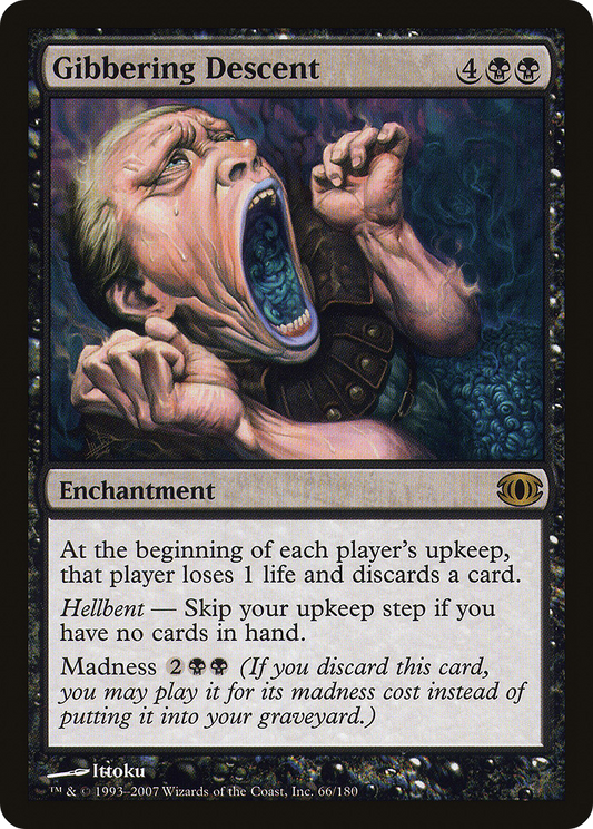 Gibbering Descent (FUT-066) (Foil)