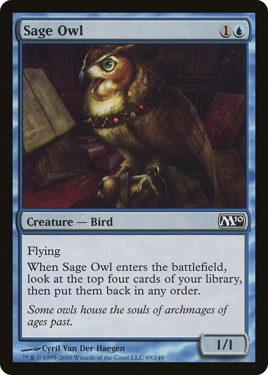 Sage Owl (M10-069)