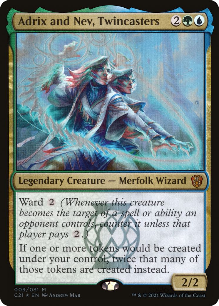 Adrix and Nev, Twincasters (C21-009) (Foil)