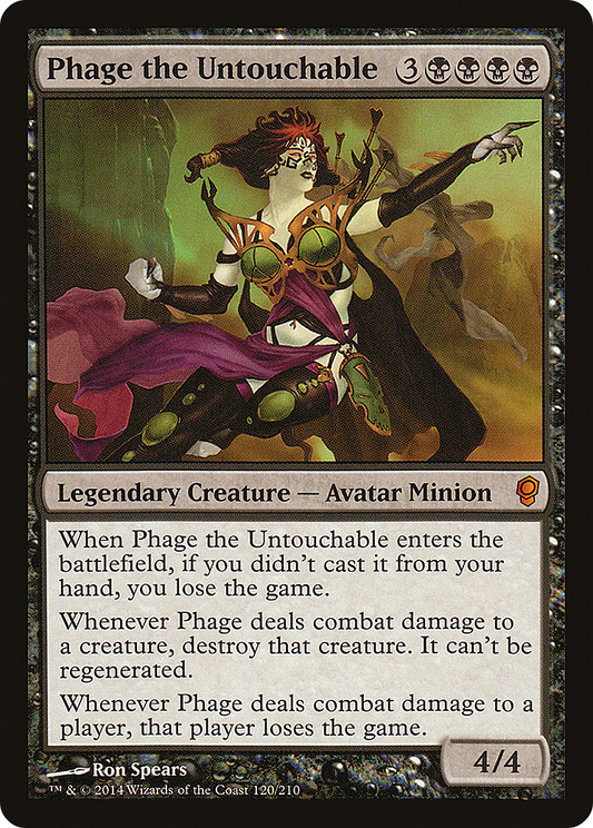 Phage the Untouchable (CNS-120) (Foil)