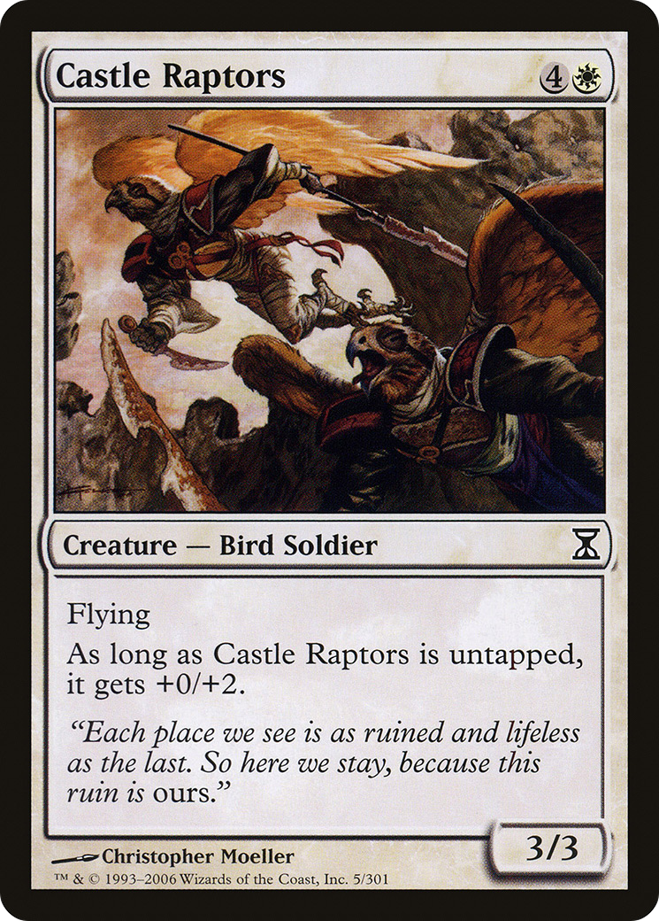 Castle Raptors (TSP-005) (Foil)