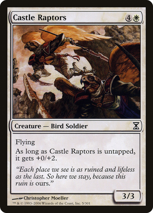 Castle Raptors (TSP-005) (Foil)