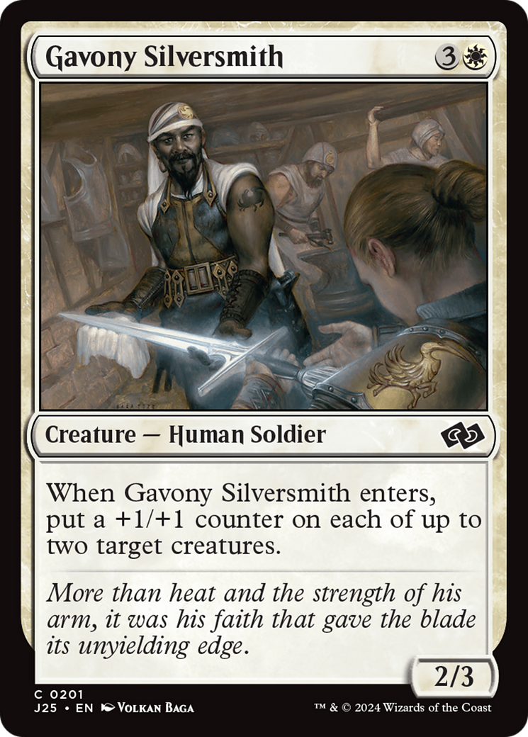 Gavony Silversmith (J25-201)