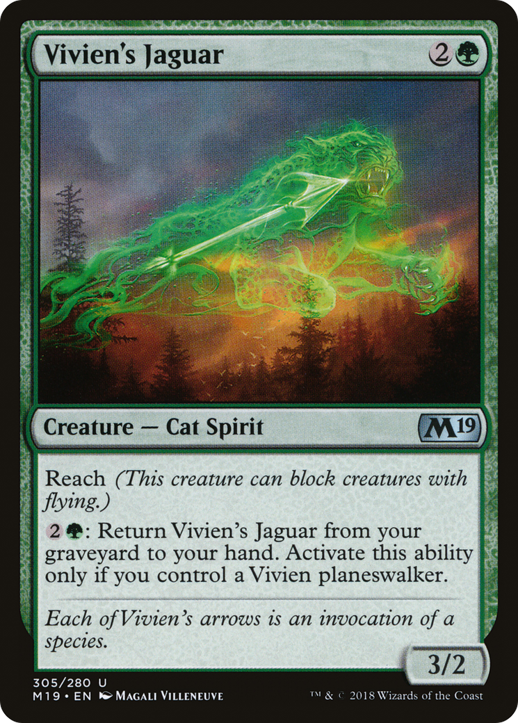 Vivien's Jaguar (M19-305)