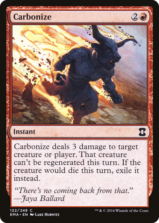 Carbonize (EMA-122) (Foil)