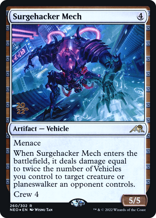 Surgehacker Mech (PRE-260S) (Foil)